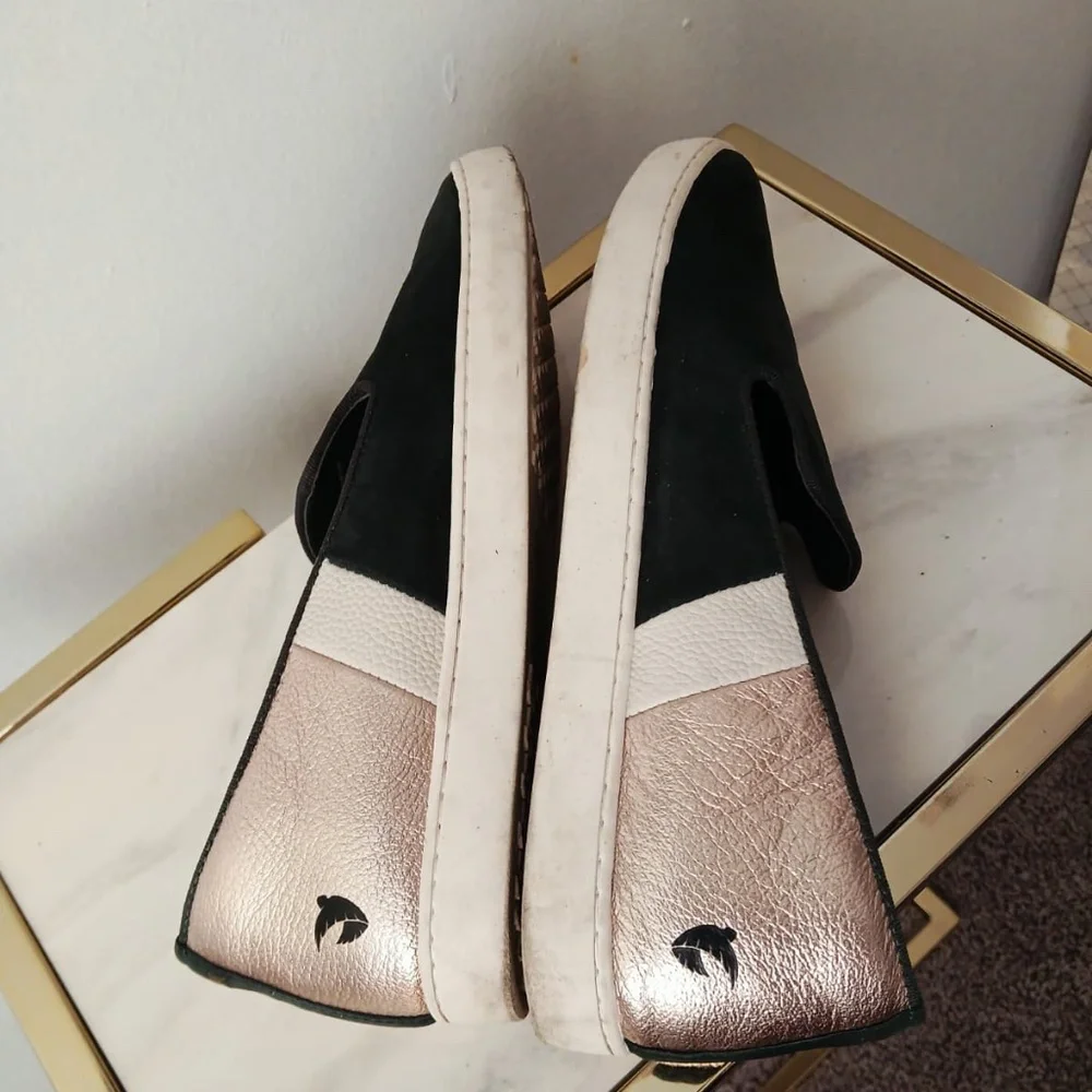 Birdies x Angel City The Game Changer Color Block Slip On Suede Sneakers Size 10
